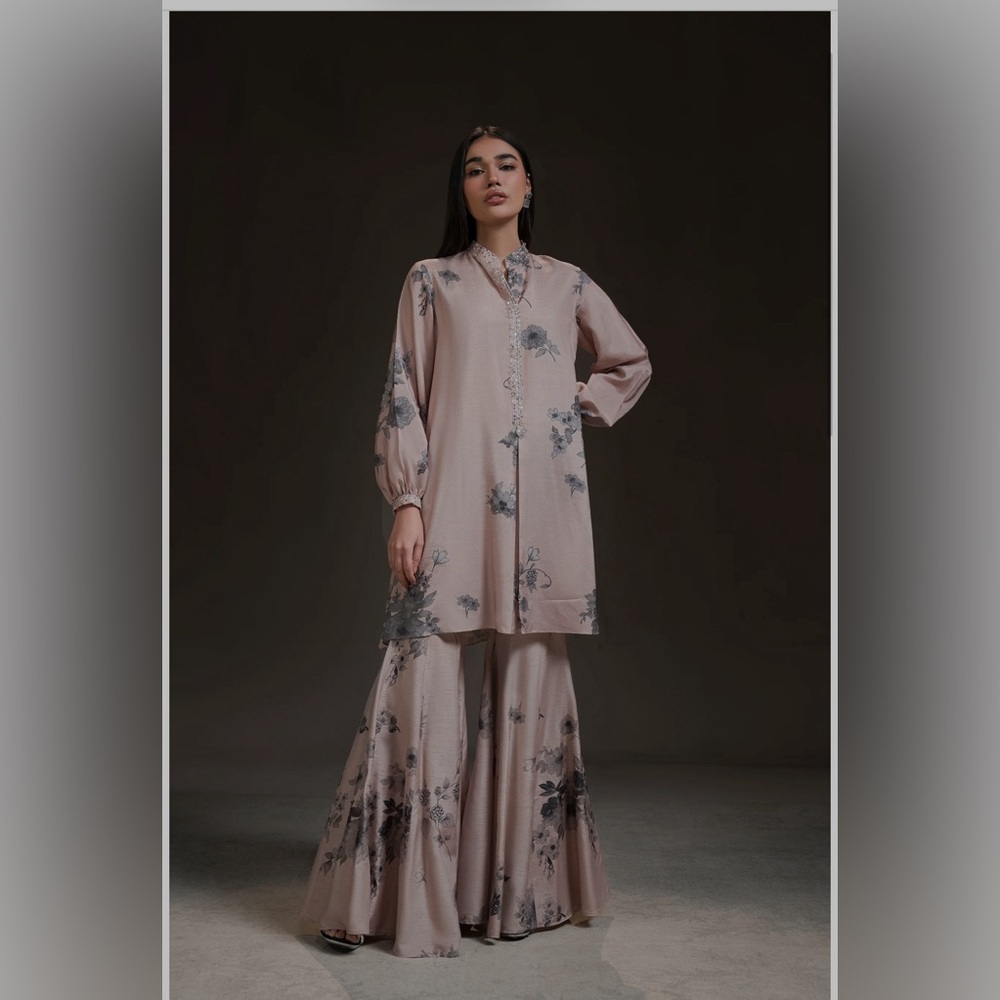 NWT Ammara Khan Floral Printer Gharara